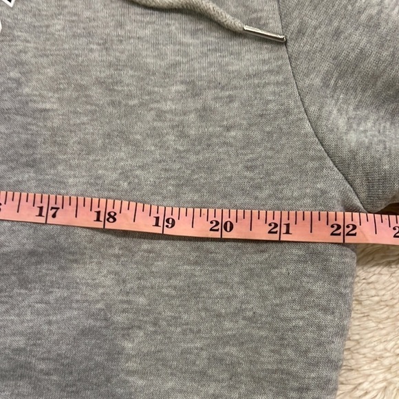 SHEIN Hooded Texas Sweatshirt large gray - Picture 4 of 7